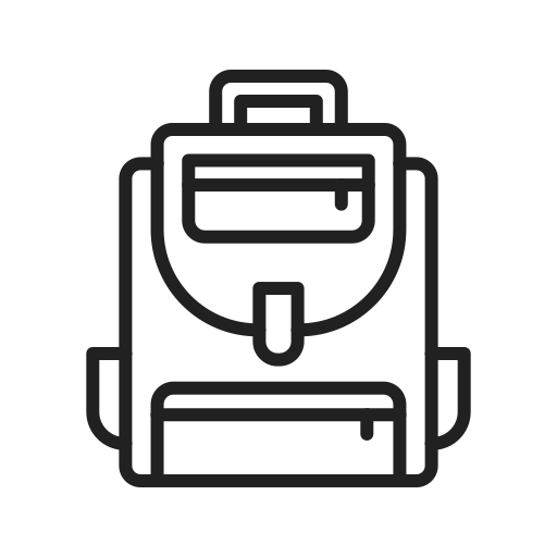rucksack Generic Detailed Outline icon