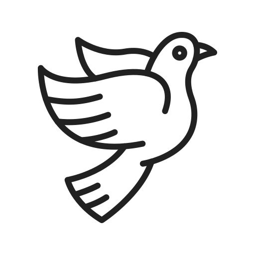 Bird Generic Detailed Outline icon