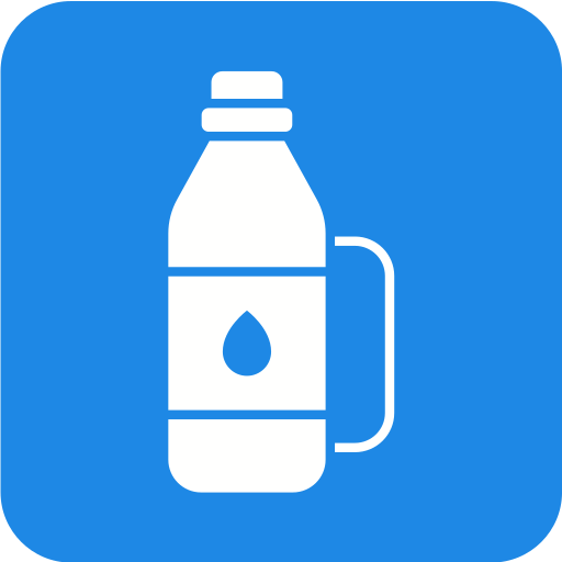frasco de agua Generic Mixed icono