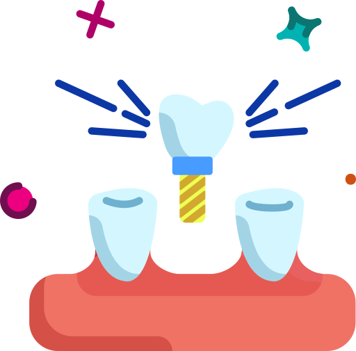 Dental implant Generic Flat icon