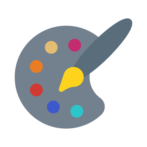 paleta kolorów Generic Flat ikona