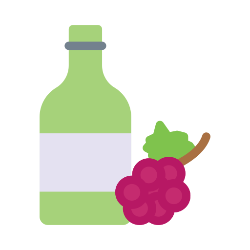 Grape wine Generic Flat icon