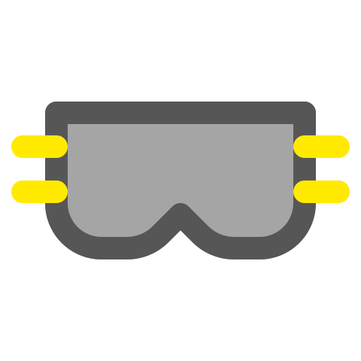 очки для плавания Generic Outline Color иконка