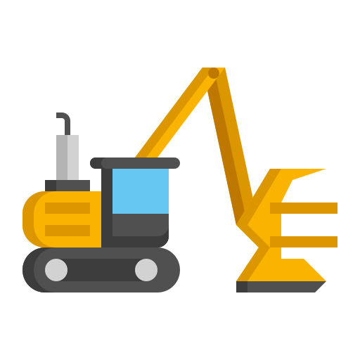 escavatore Generic Flat icona