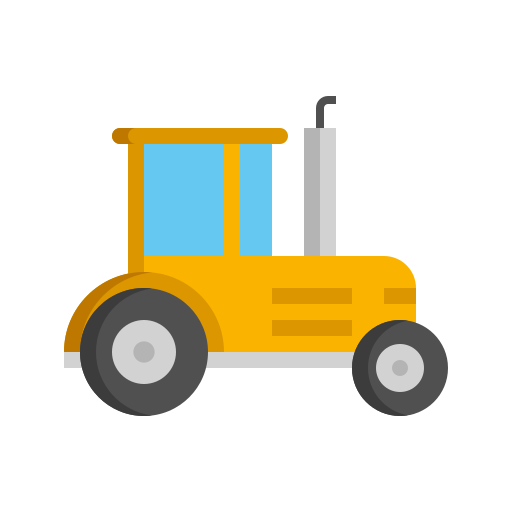 Трактор Generic Flat иконка