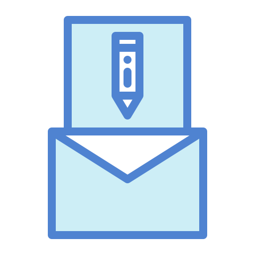 email Generic Blue icon