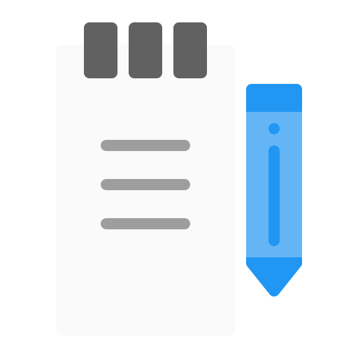 Notepad Generic Flat icon