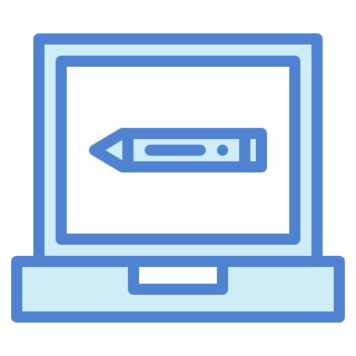 Компьютер подключен к сети Generic Blue иконка