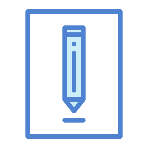papel Generic Blue icono
