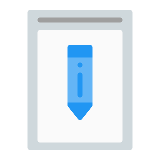 스크립트 Generic Flat icon