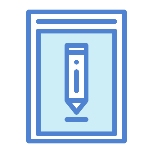 스크립트 Generic Blue icon