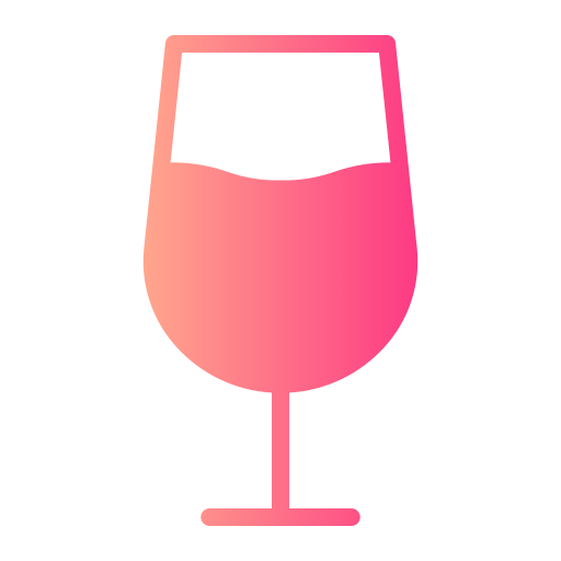 bicchiere di vino Generic Flat Gradient icona