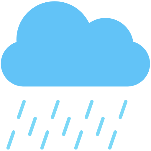día lluvioso Generic Flat icono