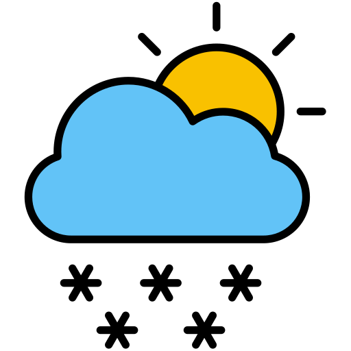 nevado Generic Outline Color icono