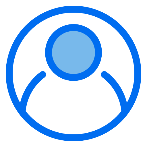 Avatar Generic Blue icon