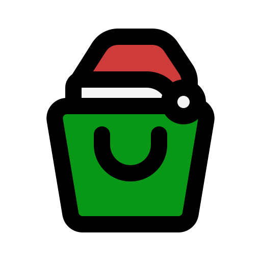 kerst verkoop Generic Outline Color icoon