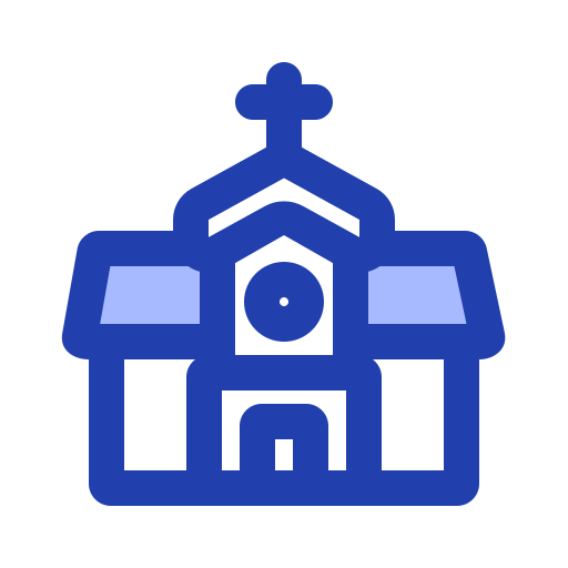 kościół Generic Blue ikona