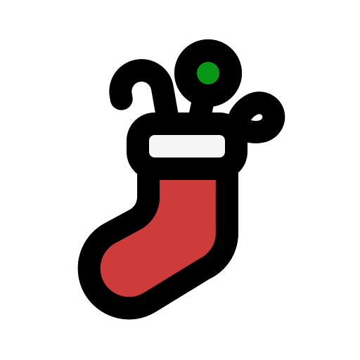 Sock Generic Outline Color icon