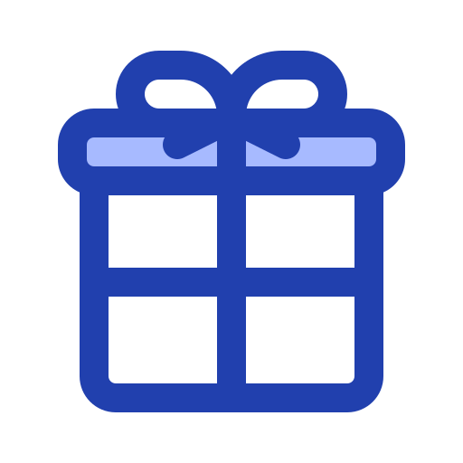 선물 상자 Generic Blue icon
