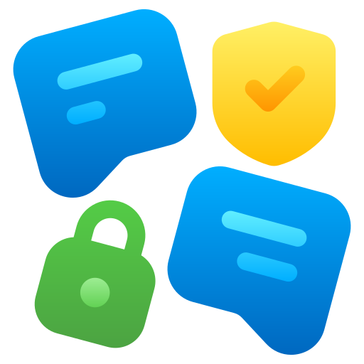 Encrypted Generic Flat Gradient icon