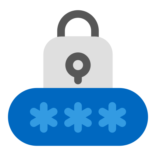 пароль Generic Flat иконка