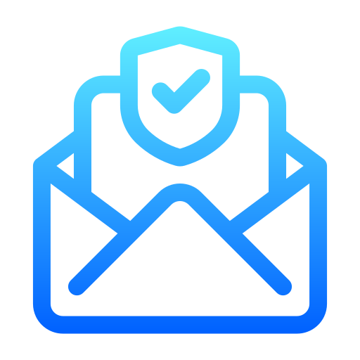Safe Mail Generic Gradient icon
