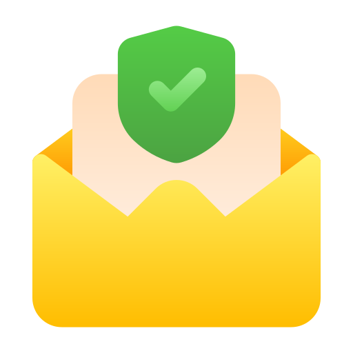 Safe Mail Generic Flat Gradient icon