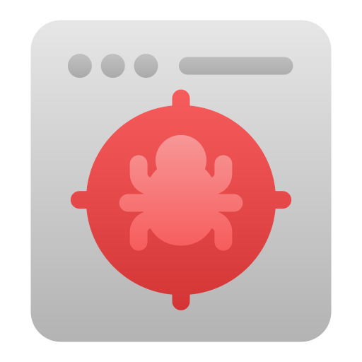 ウイルス Generic Flat Gradient icon