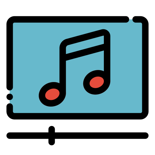 Live music Generic Outline Color icon