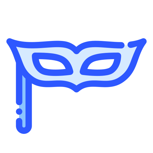maschera per gli occhi Generic Blue icona