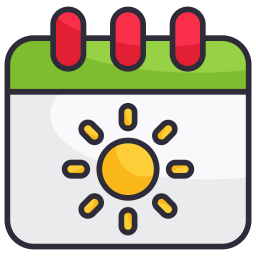 Calendar Generic Outline Color icon