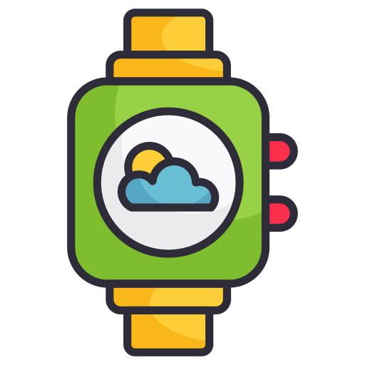 Smart Watch Generic Outline Color icon