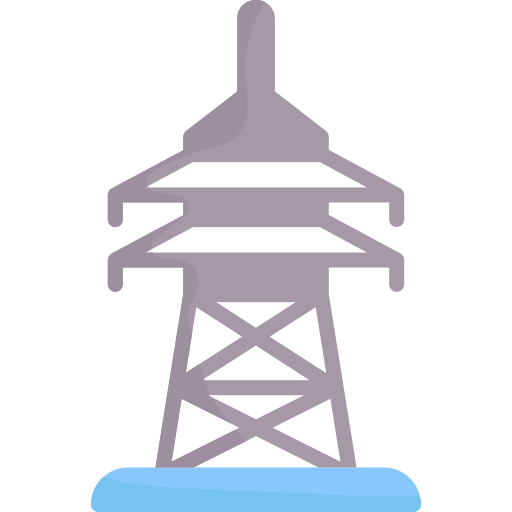 torre de transmissão Generic Flat Ícone