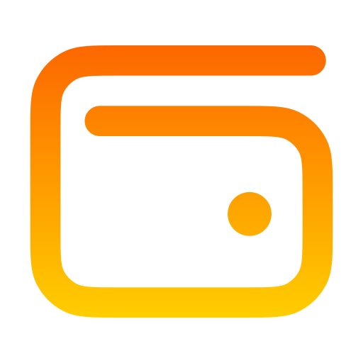 Wallet Generic Gradient icon