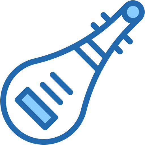 instrument à cordes Generic Blue Icône