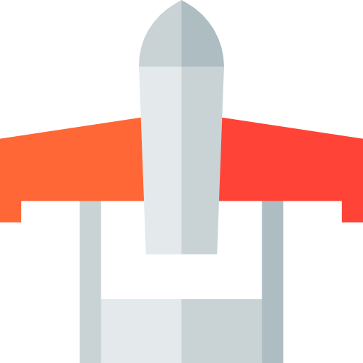 Jet Basic Straight Flat icon