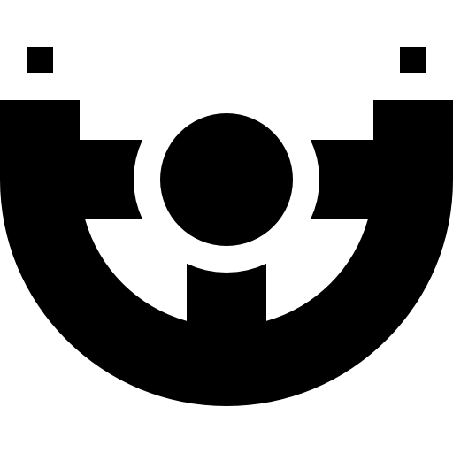 yugo Basic Straight Filled icono