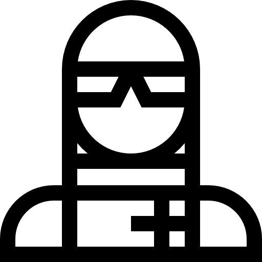 lotnik Basic Straight Lineal ikona