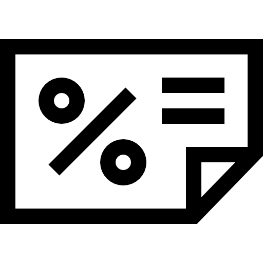 Ваучер Basic Straight Lineal иконка