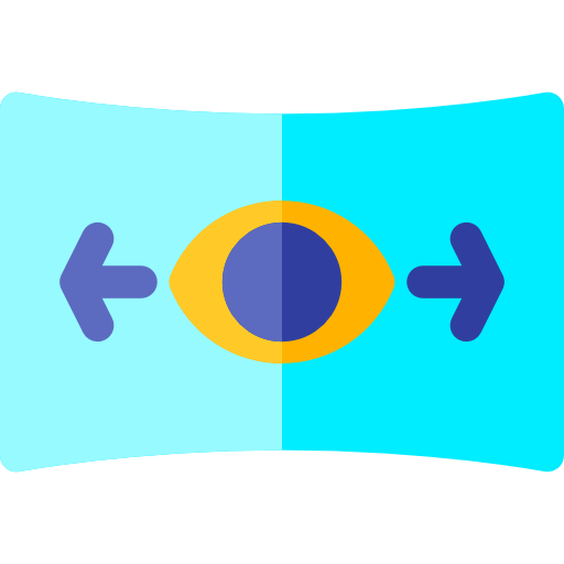 パノラマ Basic Rounded Flat icon