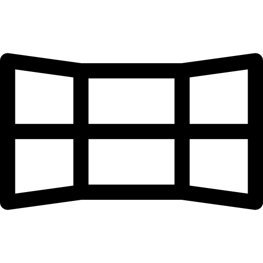 panorama Basic Rounded Lineal icono