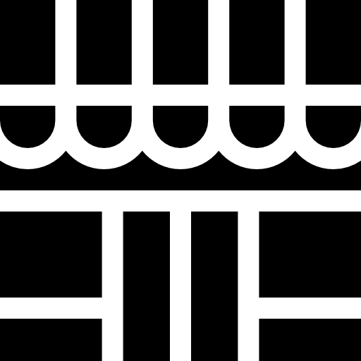 mercato Basic Straight Filled icona