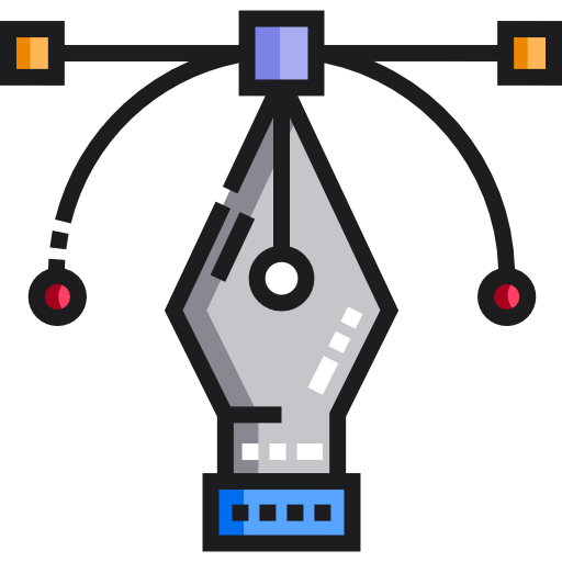 벡터 Detailed Straight Lineal color icon