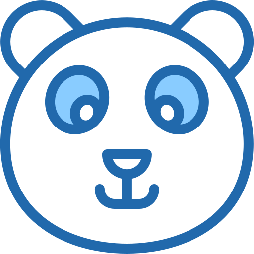 panda Generic Blue icona