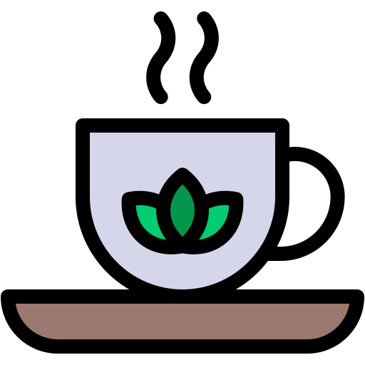 Зеленый чай Generic Outline Color иконка