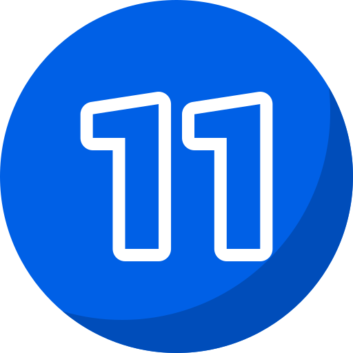 11 Generic Flat icoon