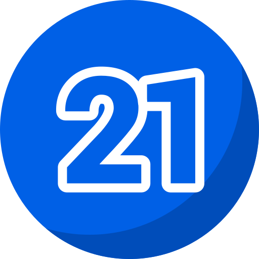 21 Generic Flat icoon