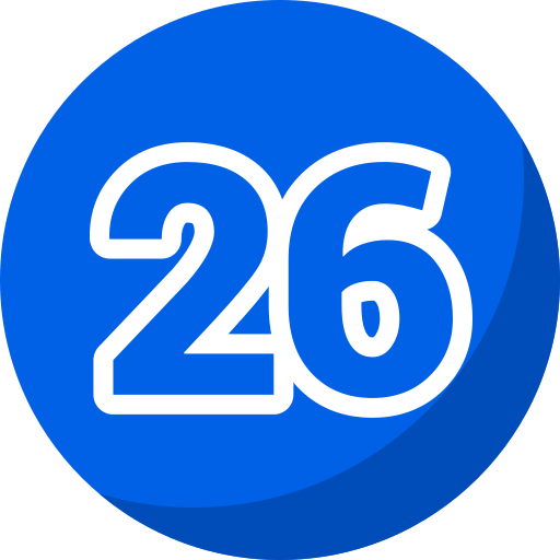 26 Generic Flat icoon