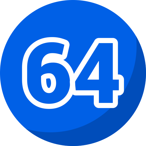 64 Generic Flat icoon