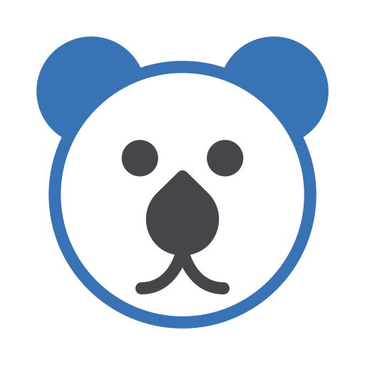 Teddy bear Generic Blue icon